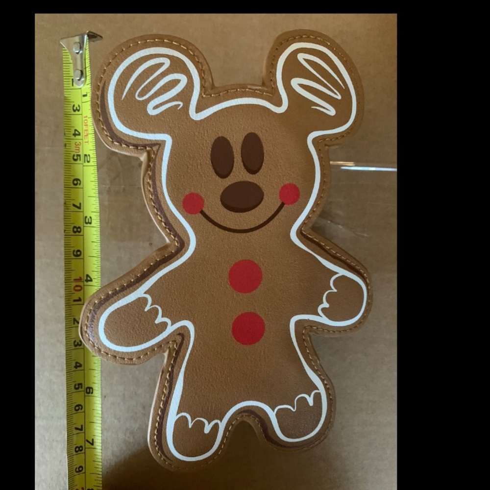 Disney gingerbread coin pouch
